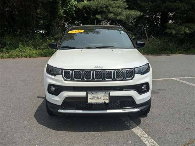 Certified 2024 Jeep Compass Limited with VIN 3C4NJDCN2RT589117 for sale in Canton, CT
