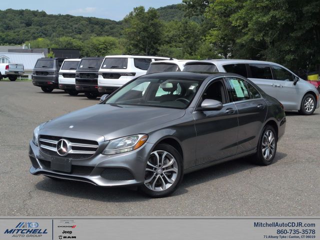 Certified 2017 Mercedes-Benz C-Class C300 with VIN 55SWF4KB3HU185106 for sale in Canton, CT