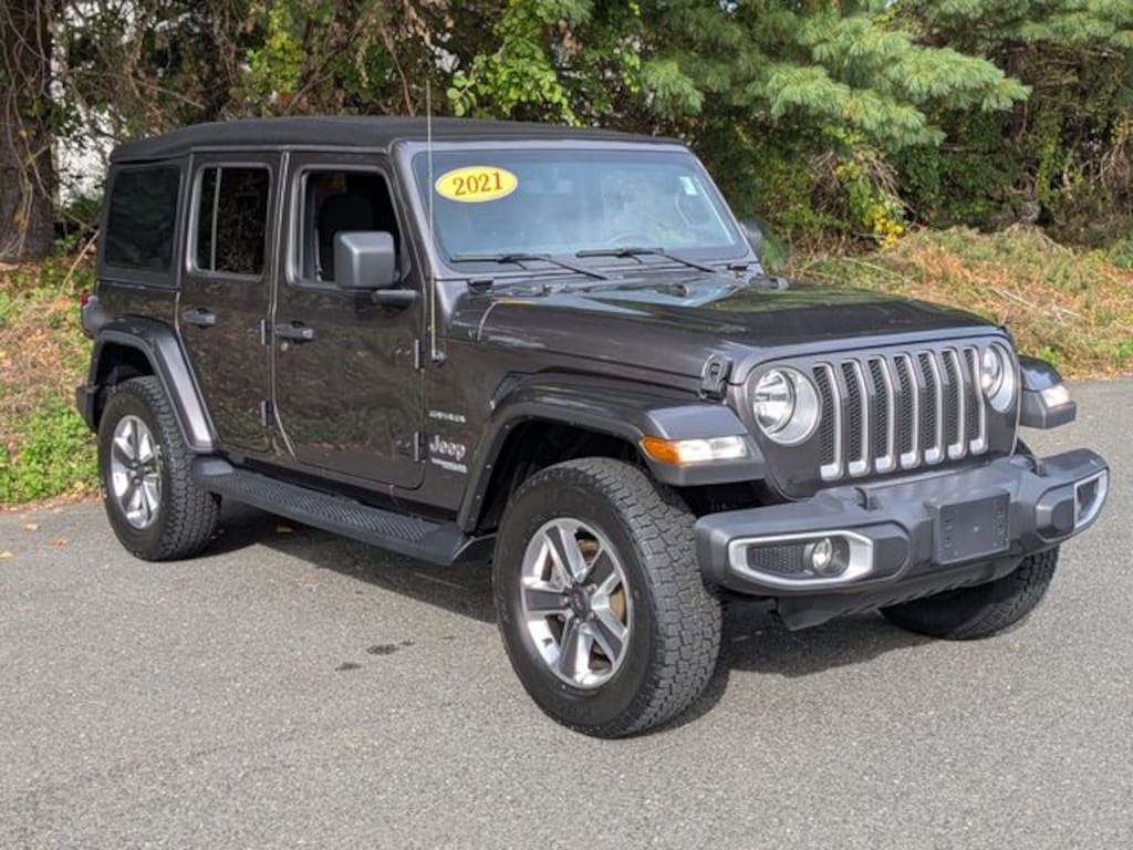 Certified 2021 Jeep Wrangler Unlimited Sahara SUV
