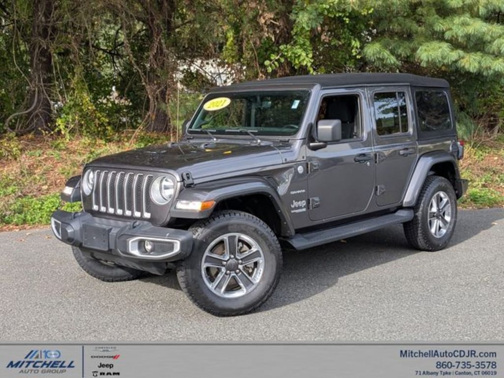 Certified 2021 Jeep Wrangler Unlimited Sahara SUV