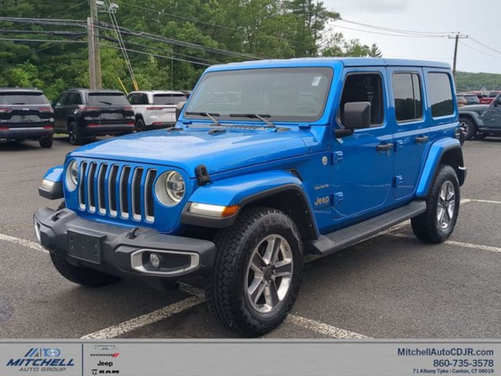 Used 2022 Jeep Wrangler Unlimited Sahara SUV