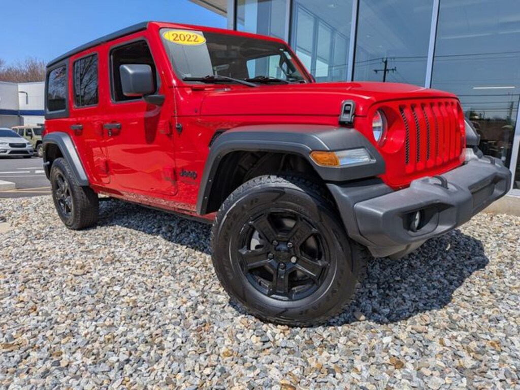 Used 2022 Jeep Wrangler Unlimited Sport S SUV