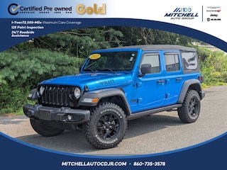 2021 Jeep Wrangler Unlimited Willys SUV For Sale in Simsbury, CT