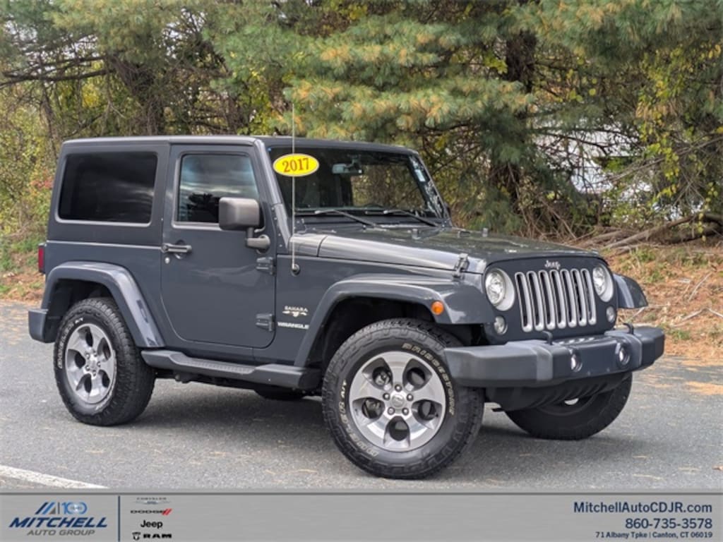 Certified 2017 Jeep Wrangler Sahara SUV