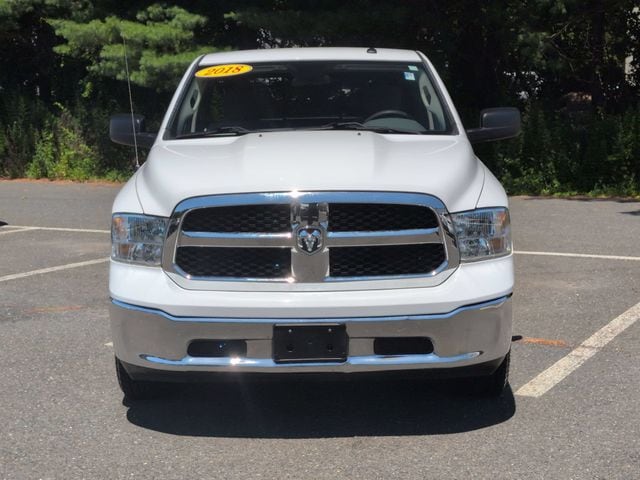 Used 2018 RAM Ram 1500 Pickup SLT with VIN 3C6JR7ET9JG129641 for sale in Canton, CT