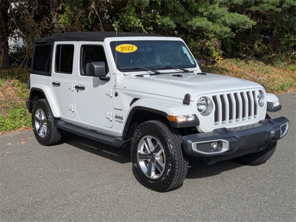 Certified 2022 Jeep Wrangler Unlimited Sahara SUV