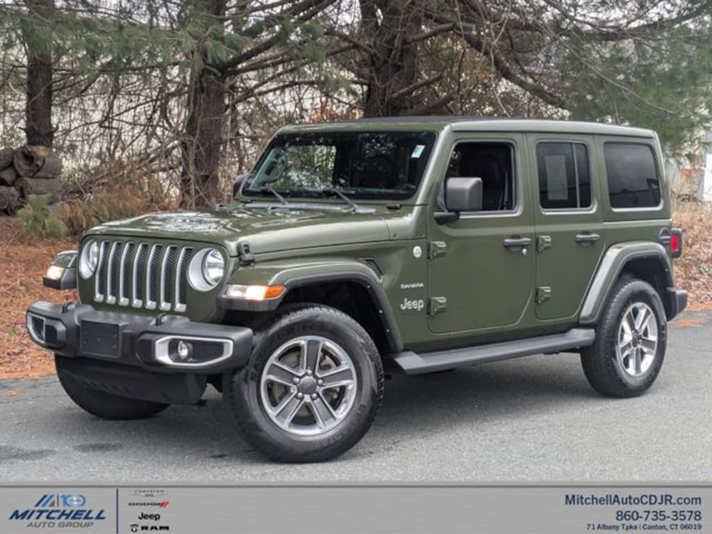 Certified 2022 Jeep Wrangler Unlimited Sahara SUV