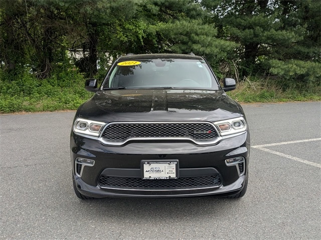Certified 2021 Dodge Durango SXT Plus with VIN 1C4RDJAG0MC885947 for sale in Canton, CT