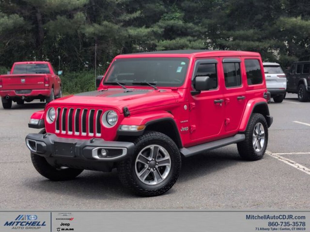 Used 2021 Jeep Wrangler Unlimited Sahara SUV