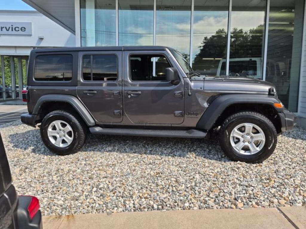 Certified 2022 Jeep Wrangler Unlimited Sport S SUV