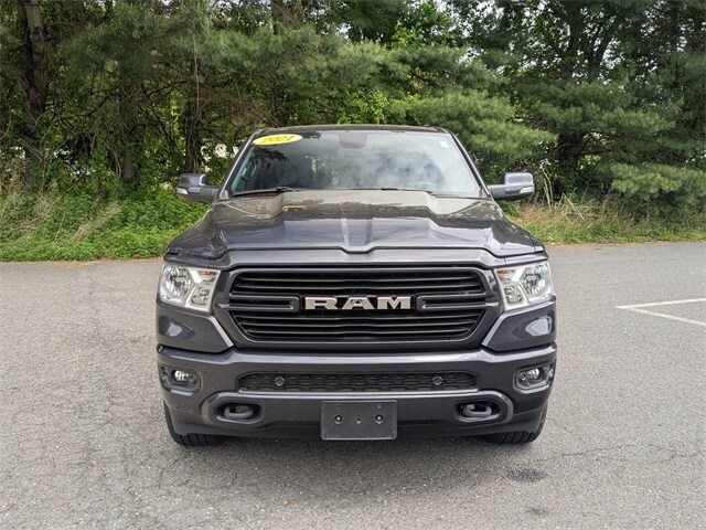 Certified 2021 RAM Ram 1500 Pickup Big Horn/Lone Star with VIN 1C6SRFFT7MN508453 for sale in Canton, CT