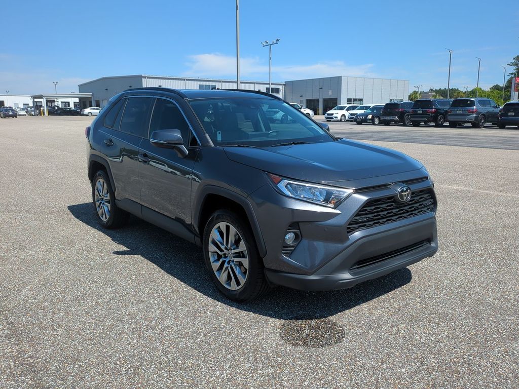 Used 2020 Toyota RAV4 XLE Premium with VIN 2T3C1RFV6LC039744 for sale in Enterprise, AL