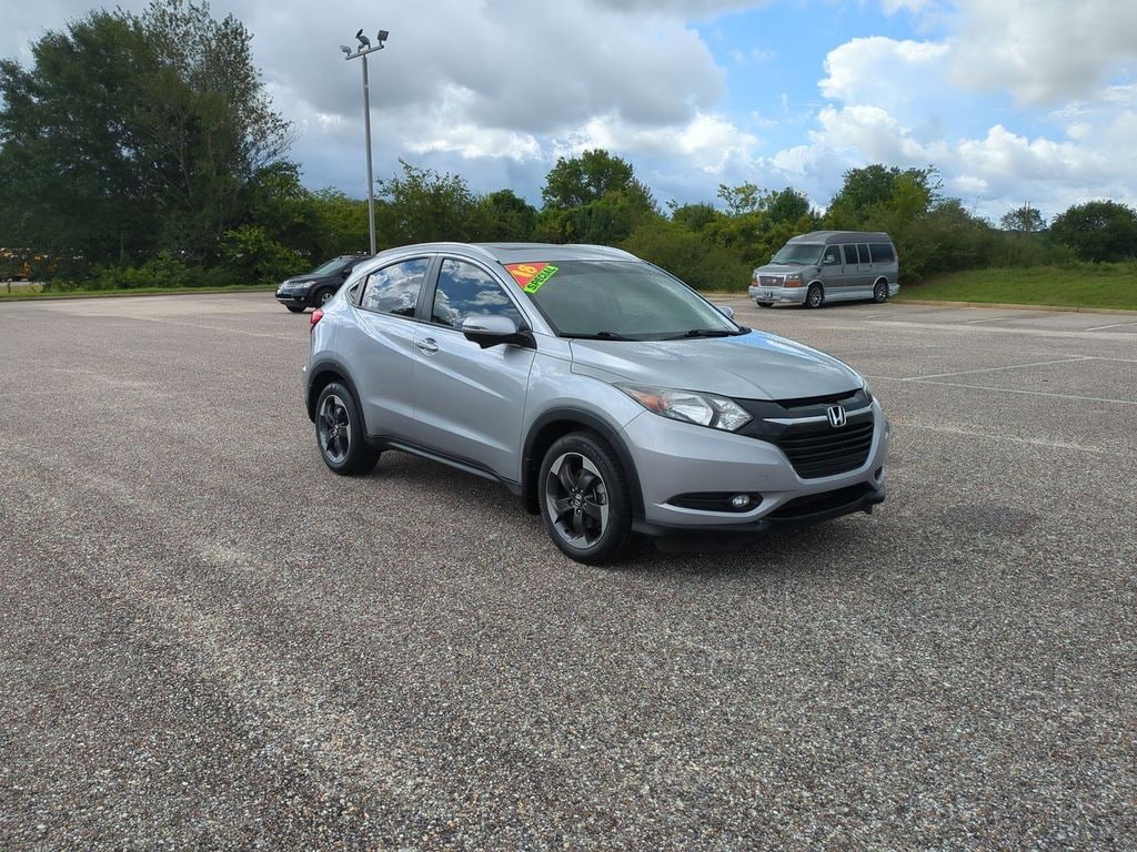 Used 2018 Honda HR-V EX-L with VIN 3CZRU5H79JM701025 for sale in Enterprise, AL