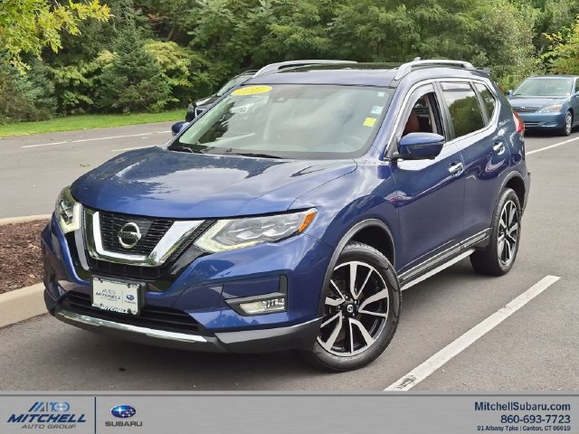 Used 2017 Nissan Rogue SL with VIN 5N1AT2MVXHC818466 for sale in Canton, CT