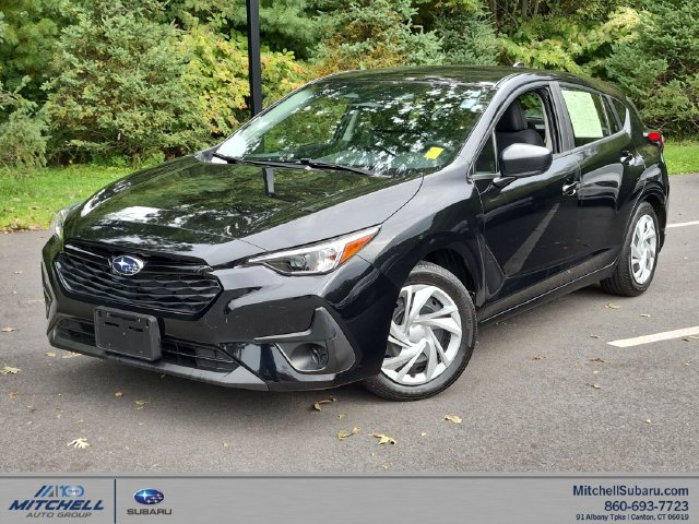 Crystal Black Silica 2024 Subaru Impreza Wagon All-Wheel Drive Continuously Variable Transmission