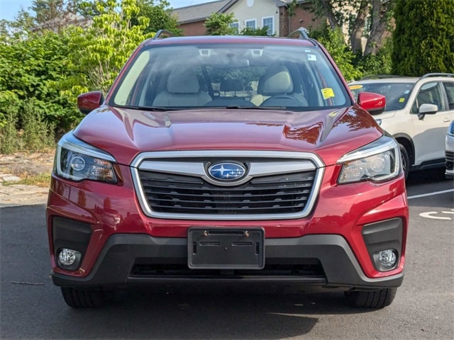 Used 2021 Subaru Forester Premium with VIN JF2SKAFC4MH541295 for sale in Canton, CT