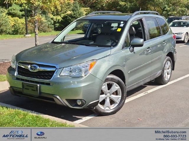Used 2015 Subaru Forester i Limited with VIN JF2SJAHC3FH559239 for sale in Canton, CT
