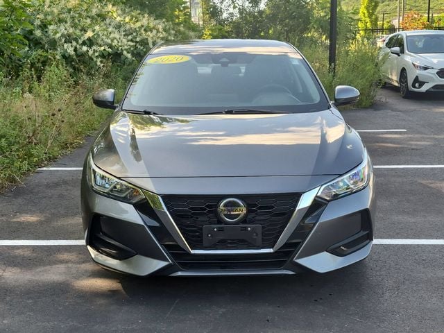 Used 2020 Nissan Sentra SV with VIN 3N1AB8CV1LY297328 for sale in Canton, CT