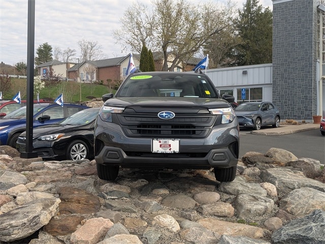 Certified 2025 Subaru Forester Base with VIN JF2SLDAC1SH411140 for sale in Canton, CT