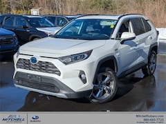 Used 2020 Toyota RAV4 Hybrid Limited SUV for Sale in Simsbury, CT