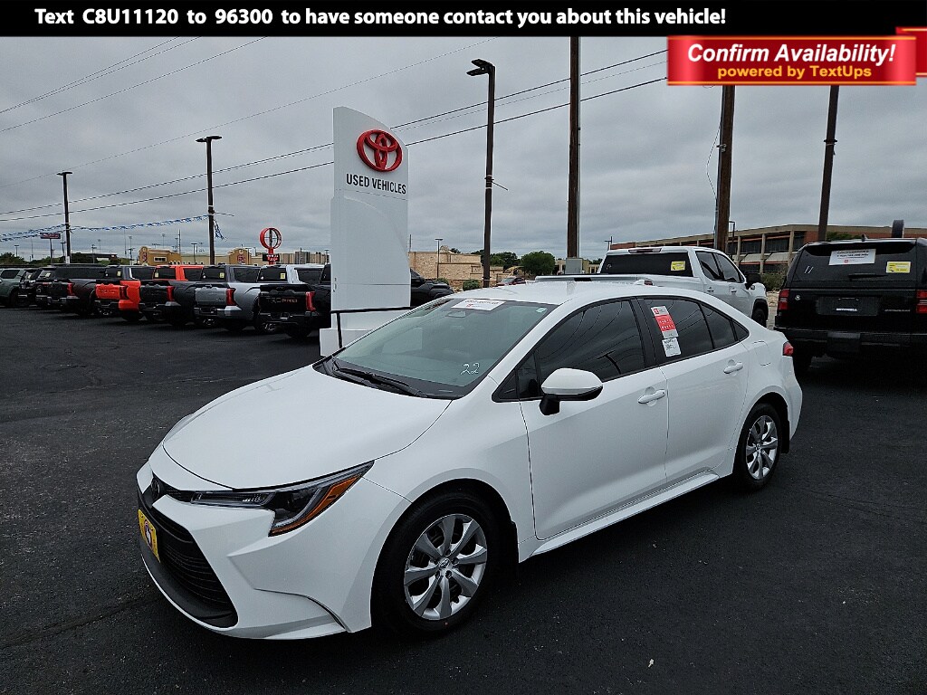 Certified 2026 Toyota Corolla LE Sedan
