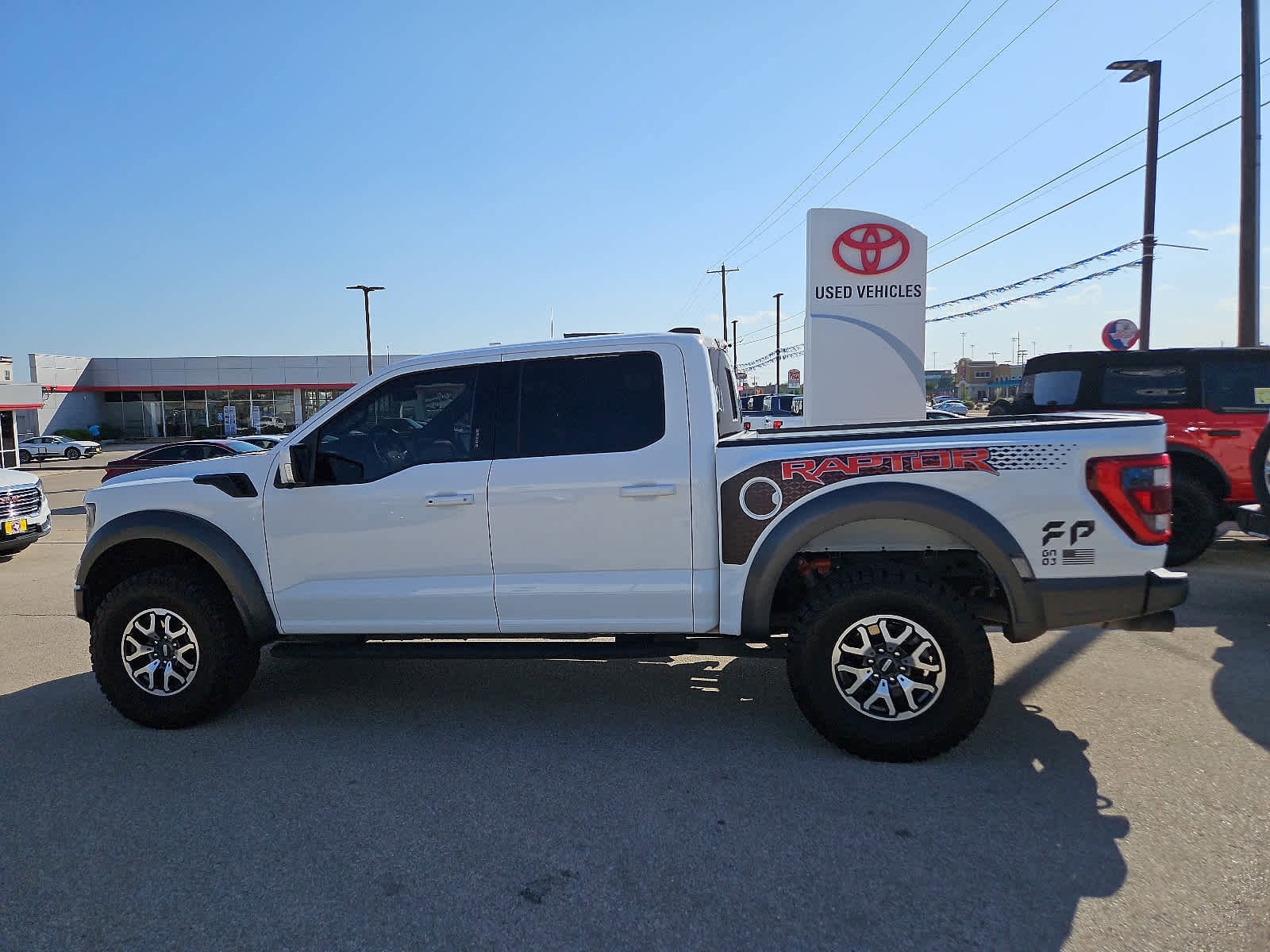 Used 2023 Ford F-150 Raptor with VIN 1FTFW1RG9PFA57089 for sale in San Angelo, TX