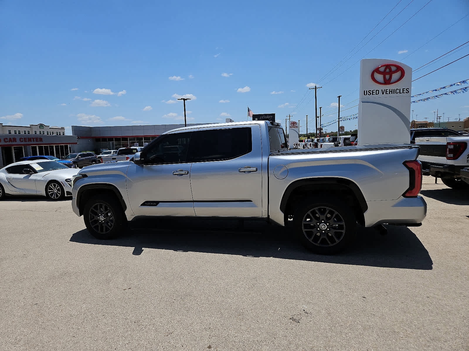 Used 2023 Toyota Tundra Platinum with VIN 5TFNC5DB8PX026403 for sale in San Angelo, TX