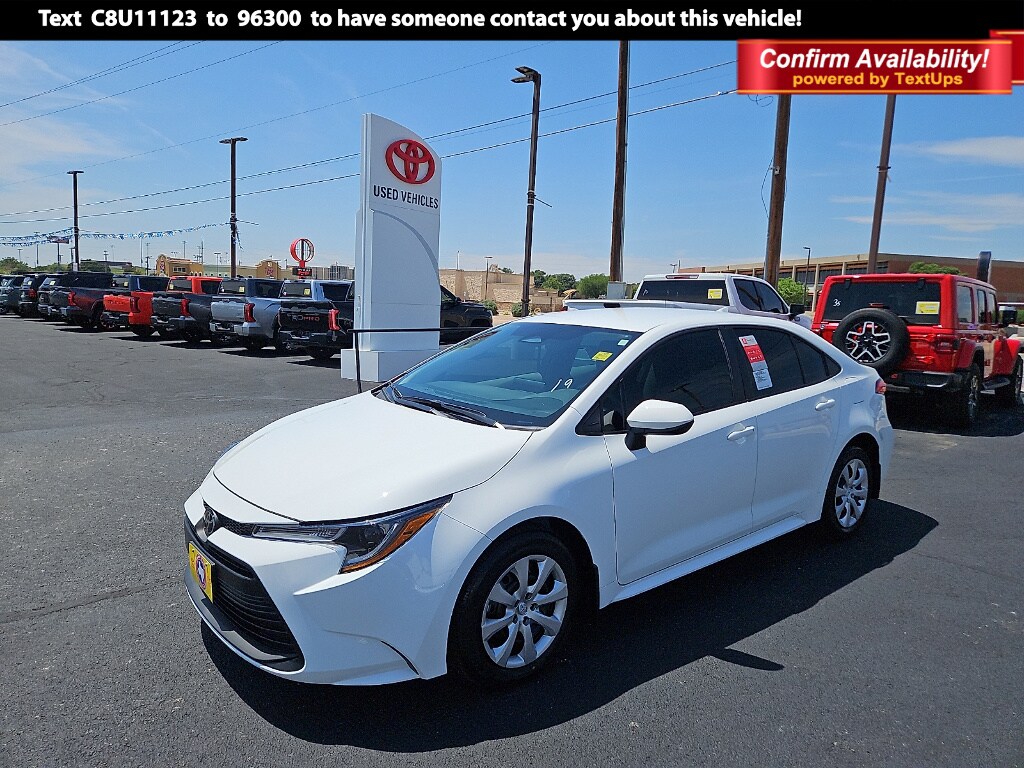 Certified 2026 Toyota Corolla LE Sedan