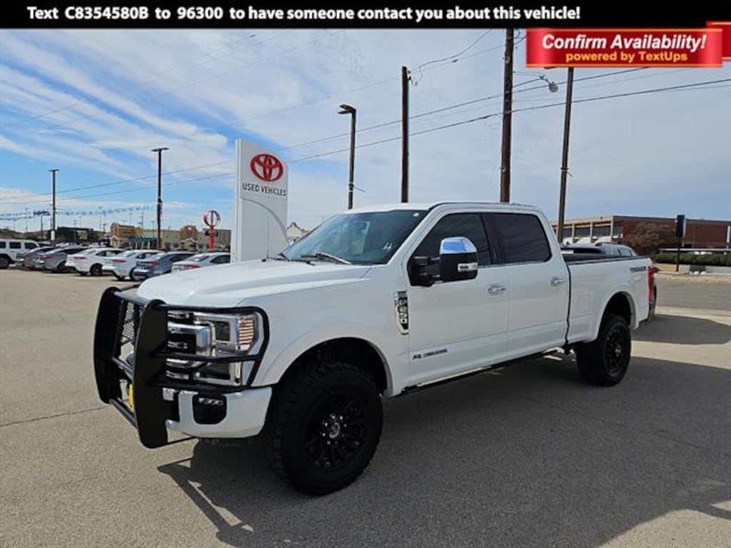 Used 2020 Ford F-250 Platinum Truck Crew Cab
