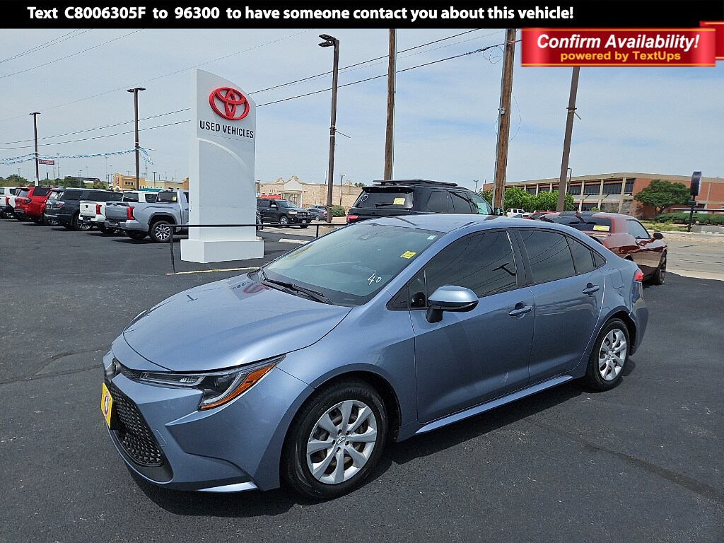 Used 2021 Toyota Corolla LE Sedan