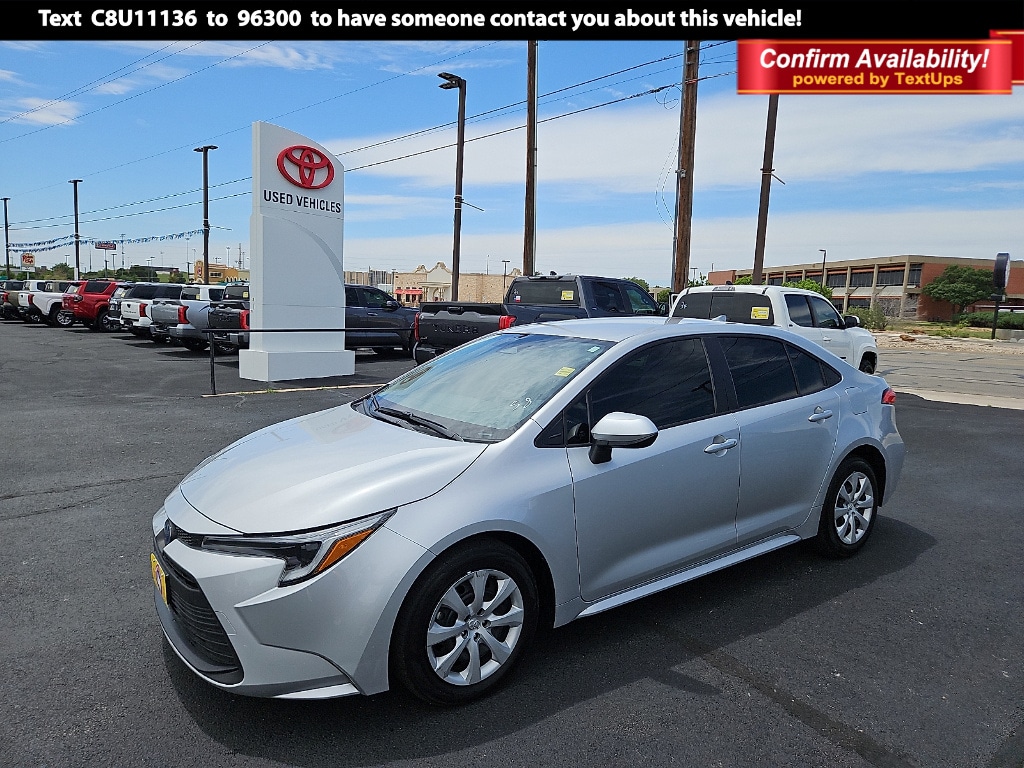 Used 2025 Toyota Corolla Hybrid LE Sedan