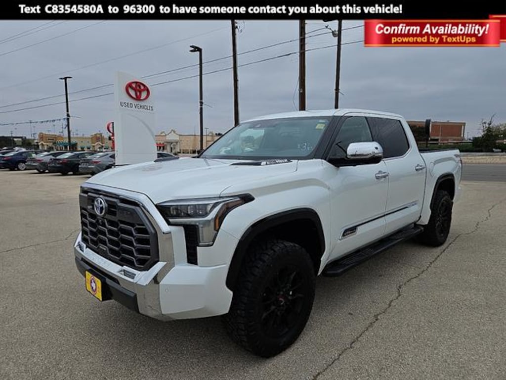 Used 2023 Toyota Tundra Hybrid 1794 Edition Truck CrewMax