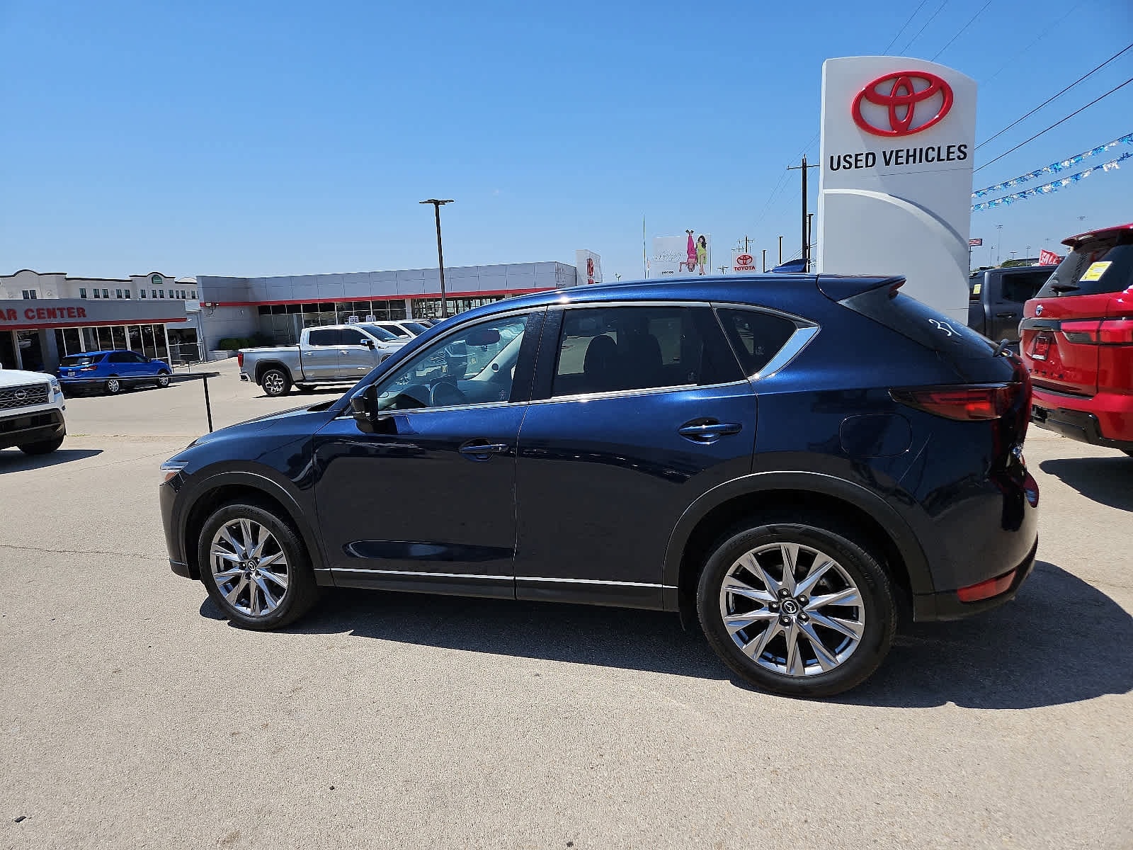 Used 2021 Mazda CX-5 Grand Touring with VIN JM3KFBDM4M1302141 for sale in San Angelo, TX