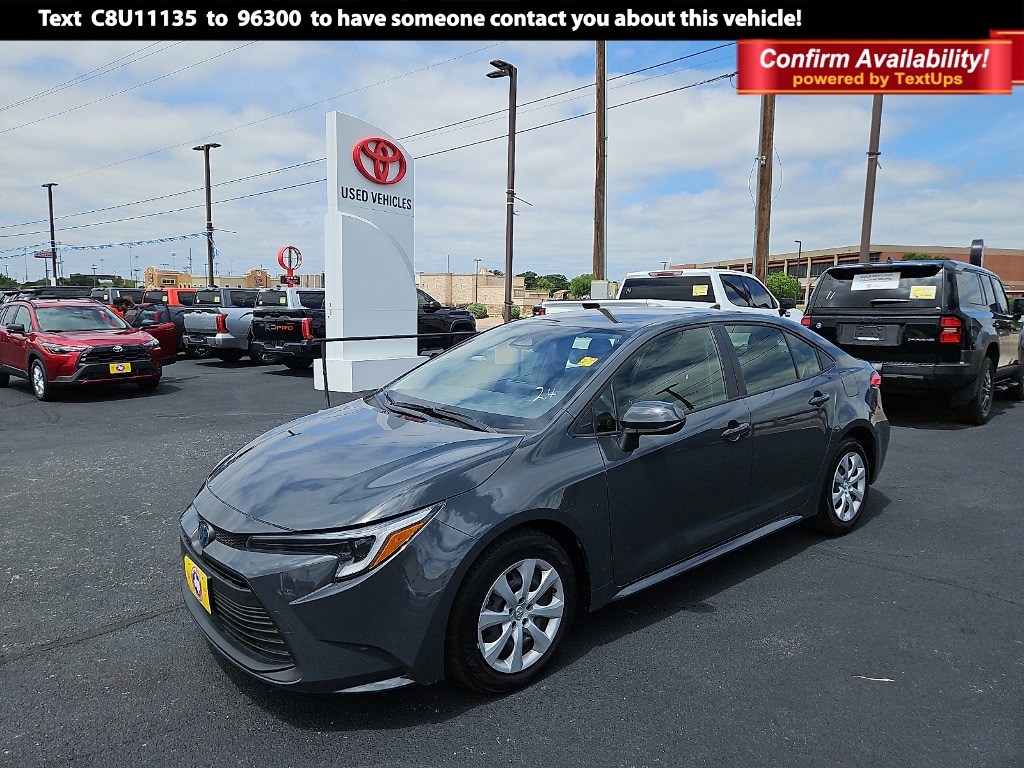 Used 2025 Toyota Corolla Hybrid LE Sedan