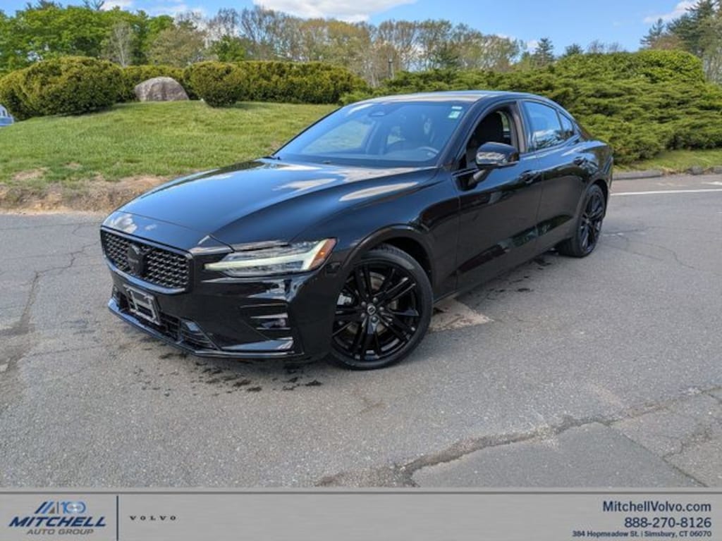 Certified 2023 Volvo S60 B5 AWD Plus Black Sedan