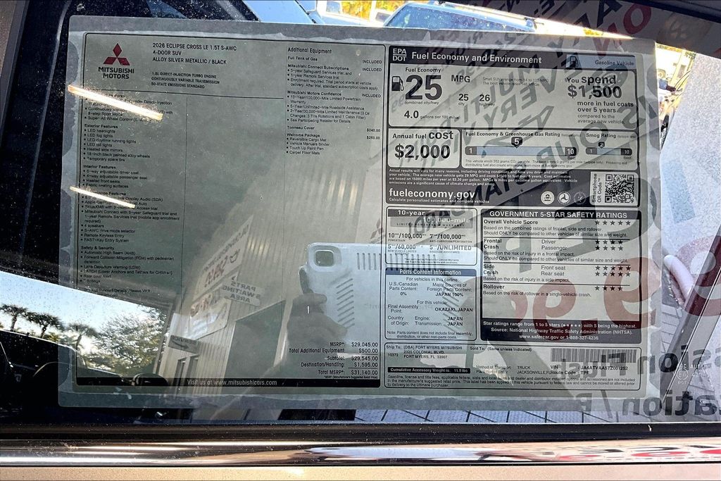 2026 Mitsubishi Eclipse Cross LE - Photo 14