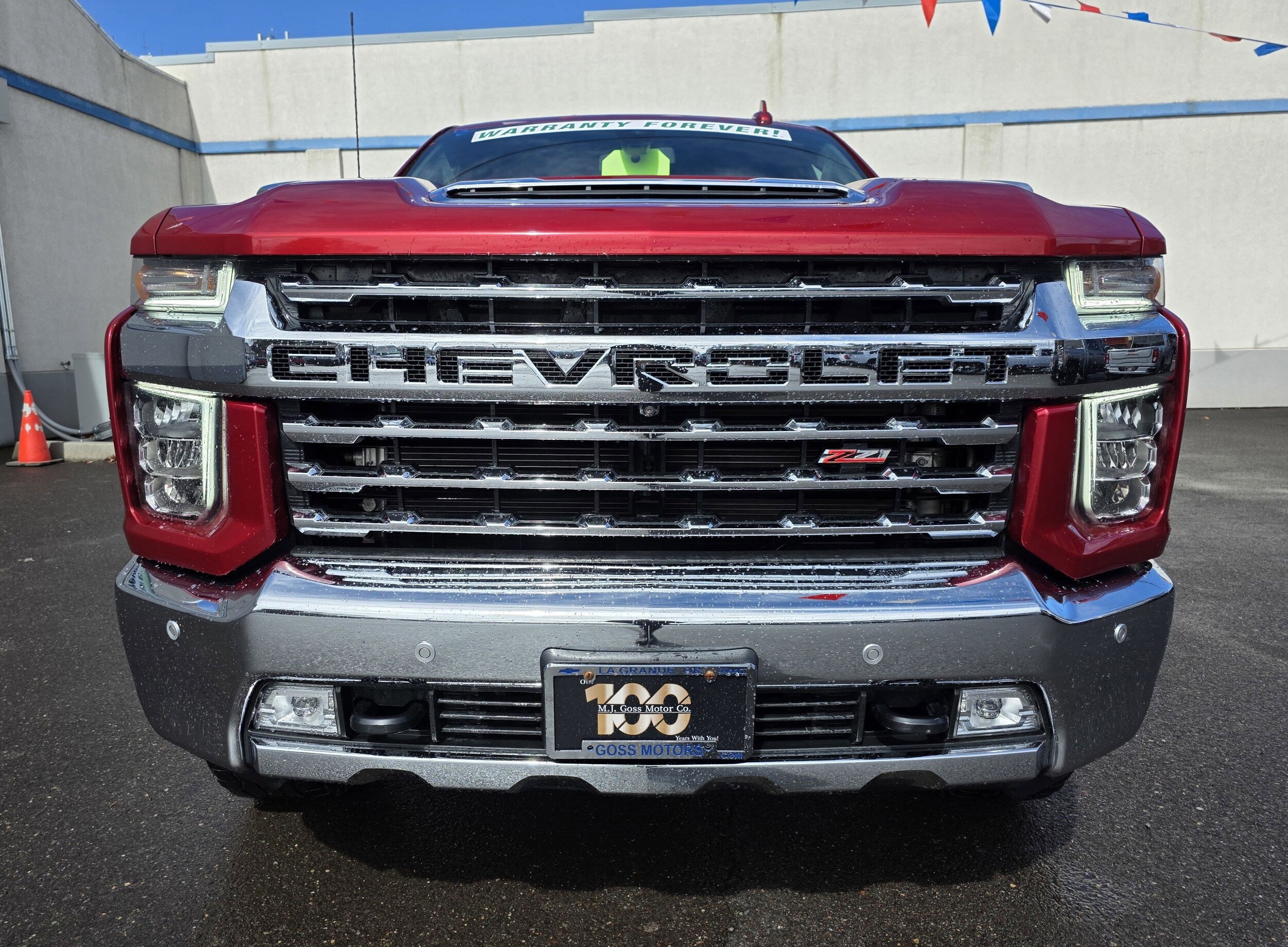 Used 2021 Chevrolet Silverado 2500HD LTZ with VIN 1GC4YPEY2MF158263 for sale in La Grande, OR