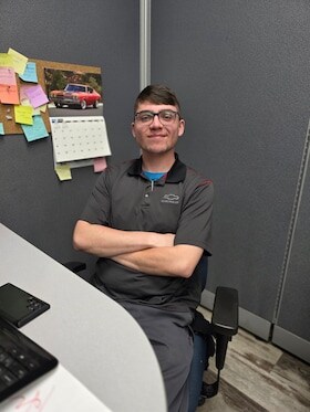Staff member Nick Bohannan from ID_5f1c79