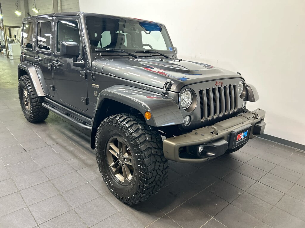 Used 2017 Jeep Wrangler JK Unlimited Sahara 4x4 SUV