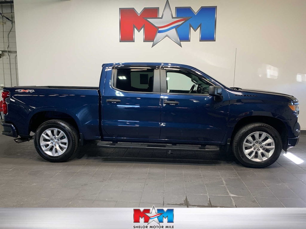 Used 2022 Chevrolet Silverado 1500 Custom Truck Crew Cab