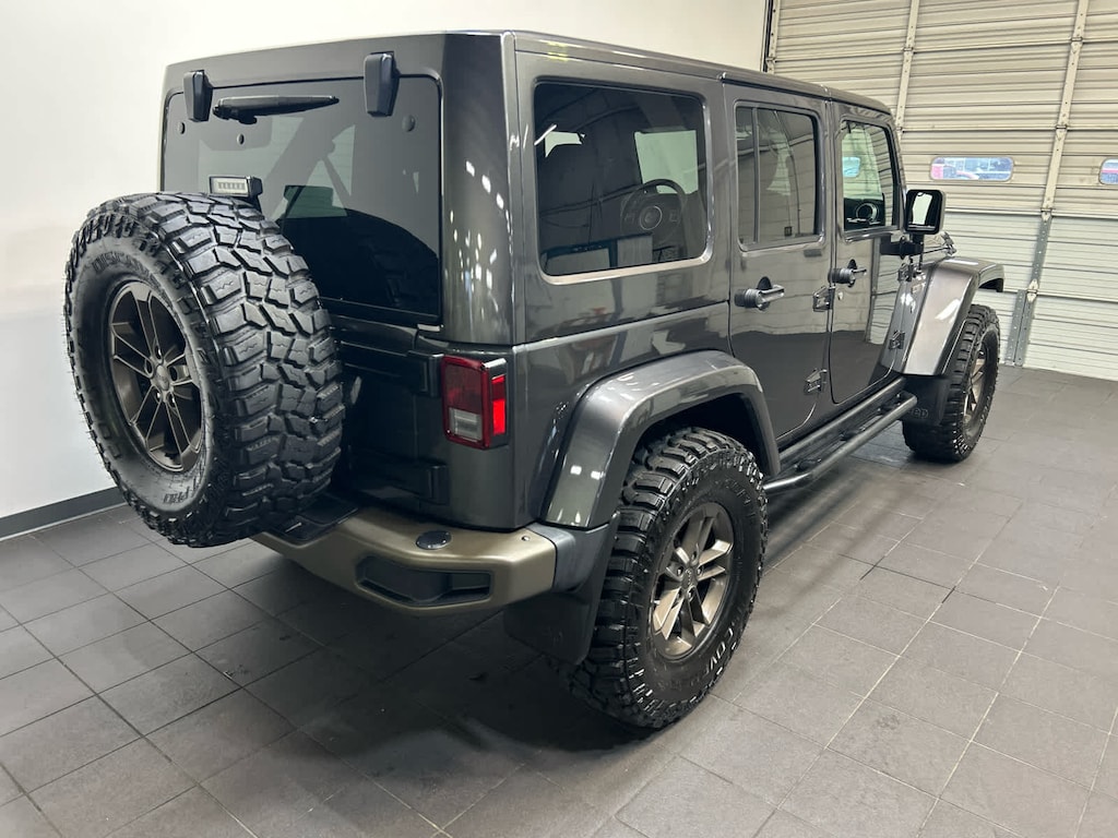 Used 2017 Jeep Wrangler JK Unlimited Sahara 4x4 SUV