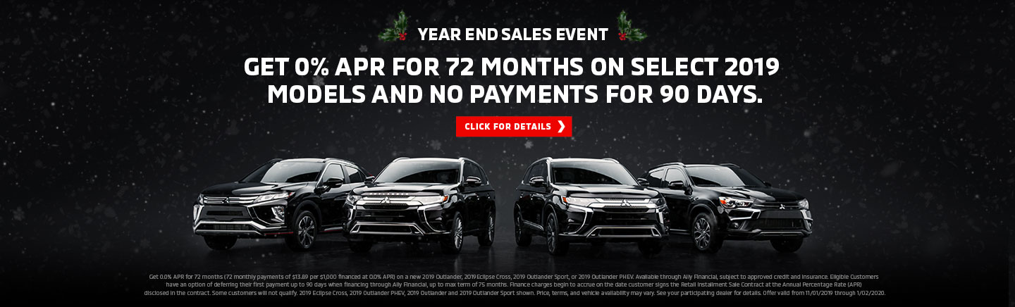 Mitsubishi Year End Sales Event in Thornton CO