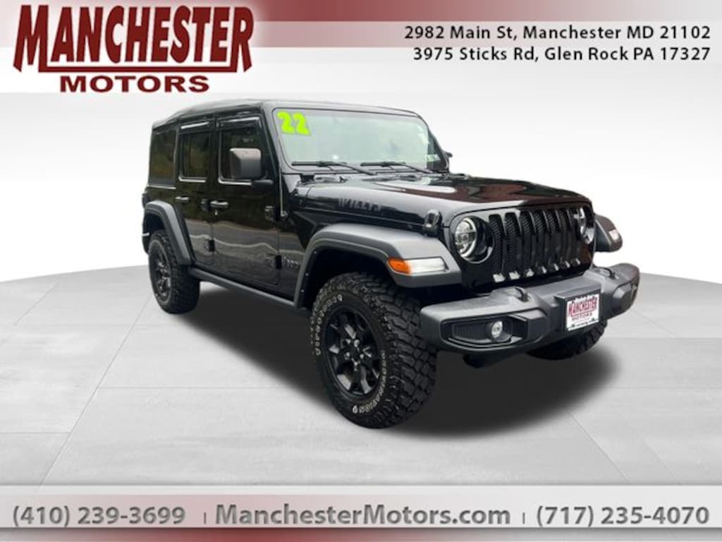 Used 2022 Jeep Wrangler Unlimited Sport SUV