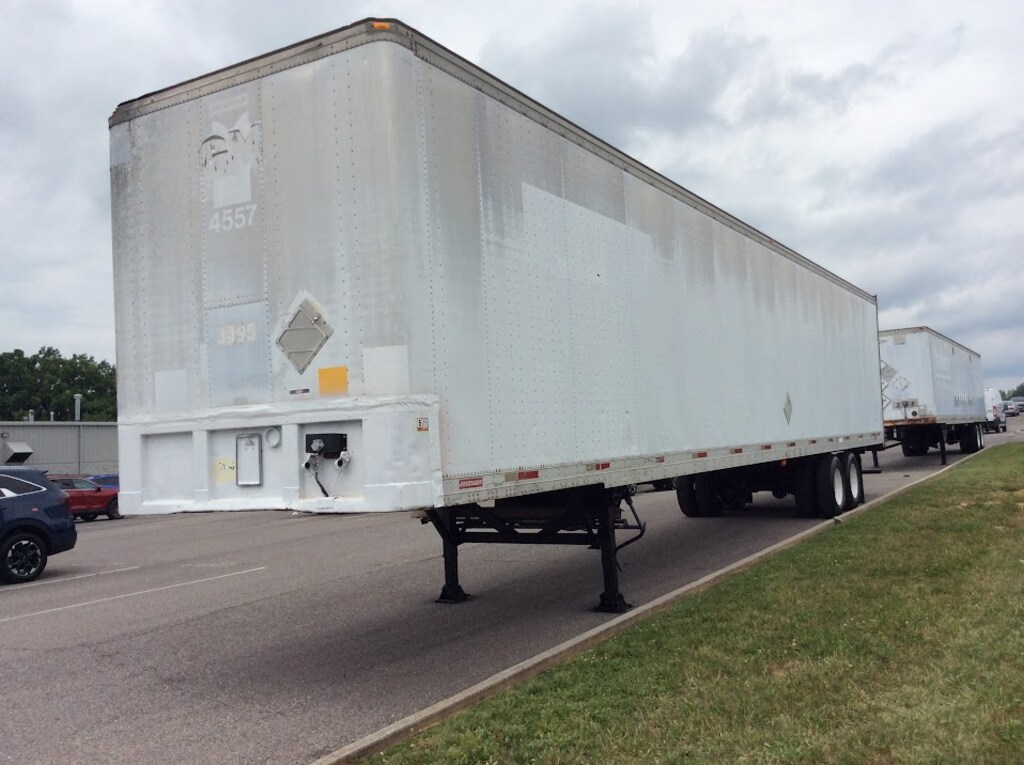 Used 1991 Fruehauf Dry Van Semi Trailer