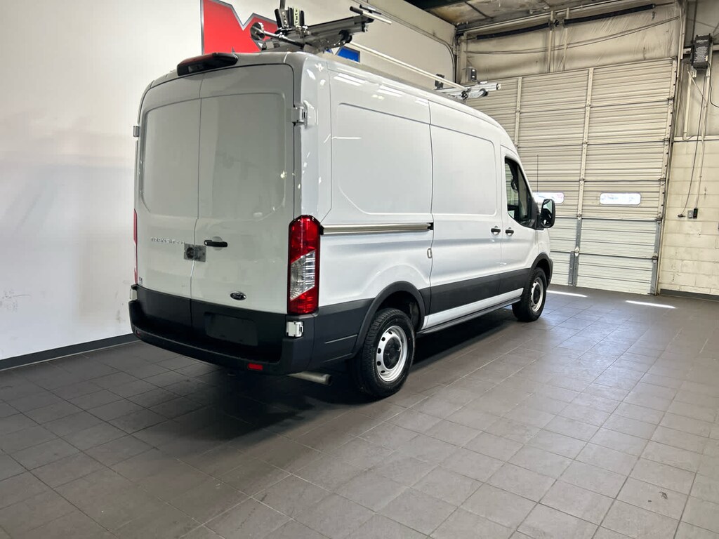 Used 2022 Ford Transit Cargo Van T-250 130 Med Rf 9070 GVWR RWD