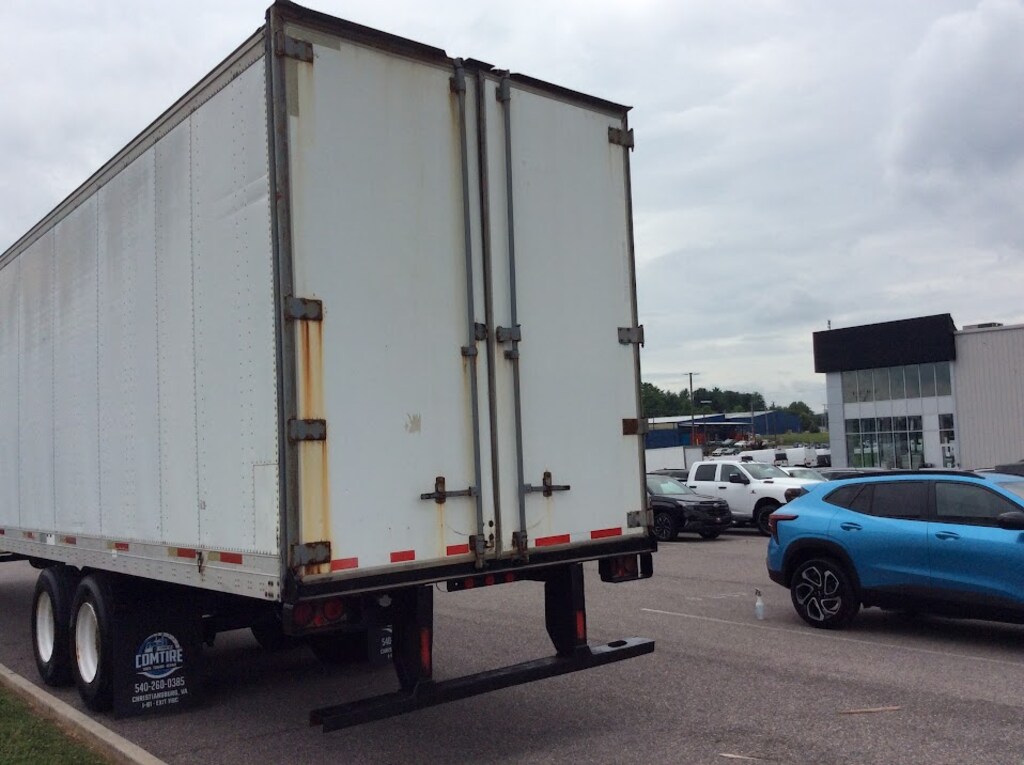 Used 1991 Fruehauf Dry Van Semi Trailer