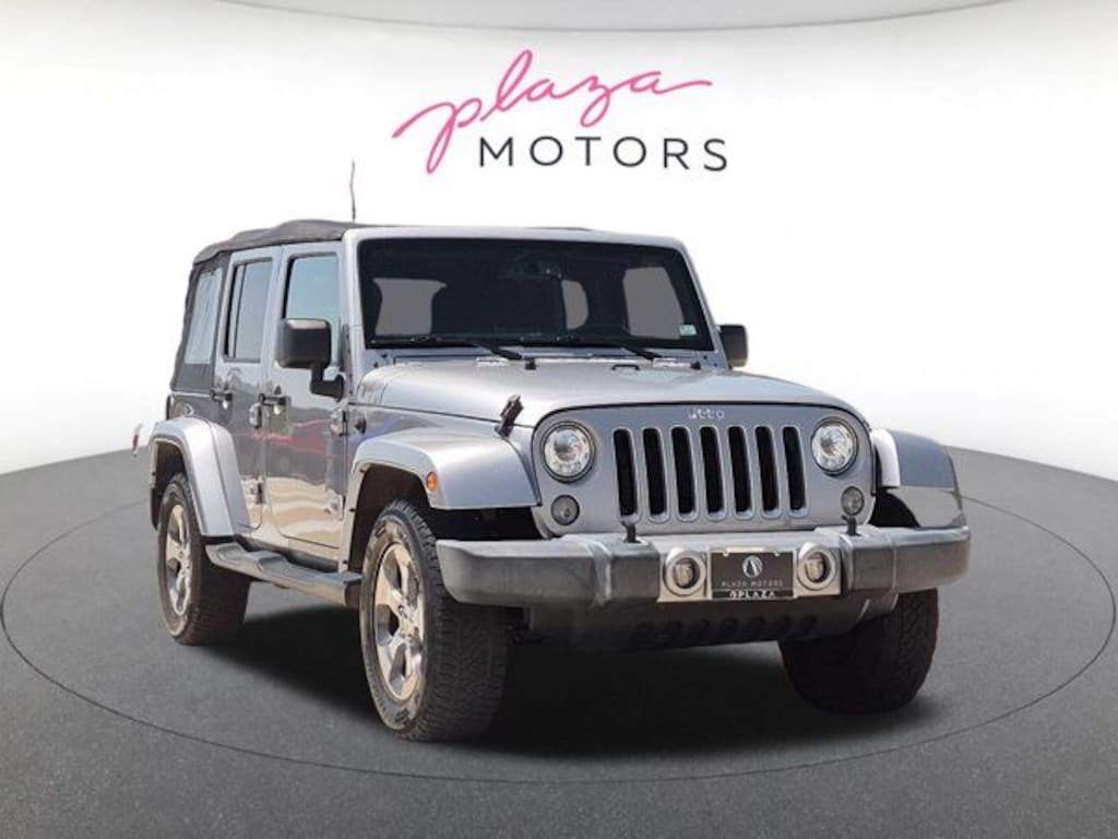 Used 2018 Jeep Wrangler JK Unlimited Sahara 4x4 SUV