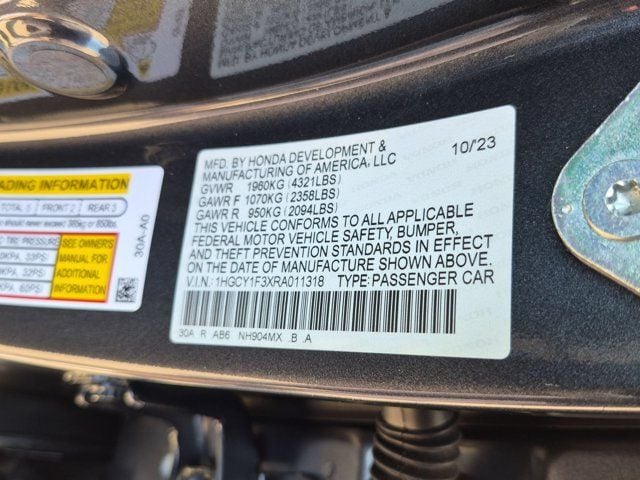 2024 Honda Accord EX - Photo 23