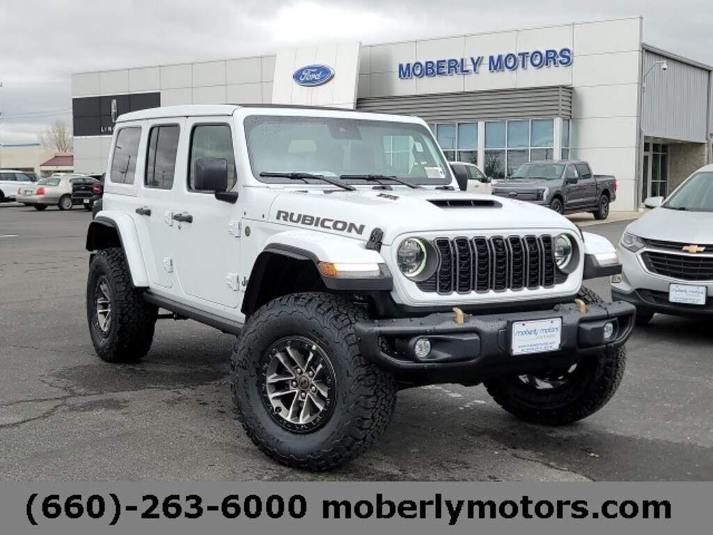 New 2024 Jeep Wrangler For Sale at Moberly Motors VIN 1C4RJXSJ0RW242901