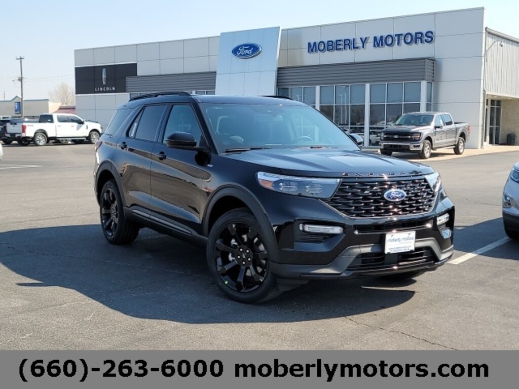 New 2024 Ford Explorer For Sale at Moberly Motors VIN 1FMSK8KH1RGA63550